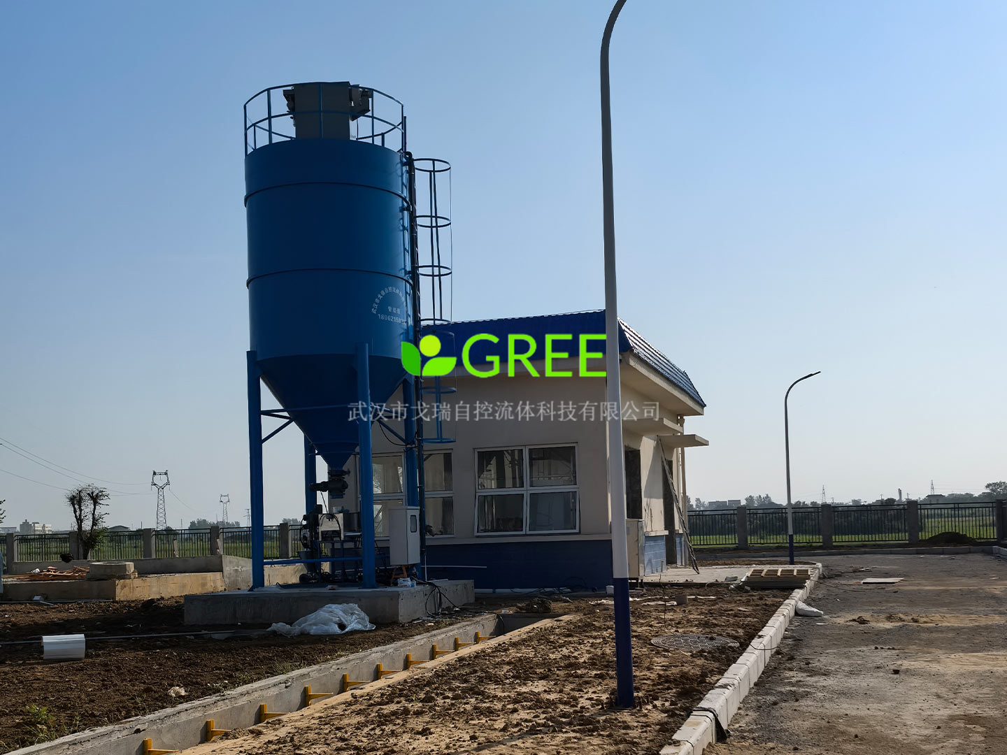 某自来水厂新建7万方加氯加药及应急投药案例